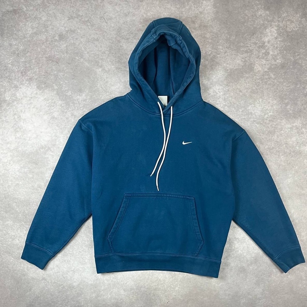 [119] Nike Solo Swoosh Men's Fleece Hoodie L Size